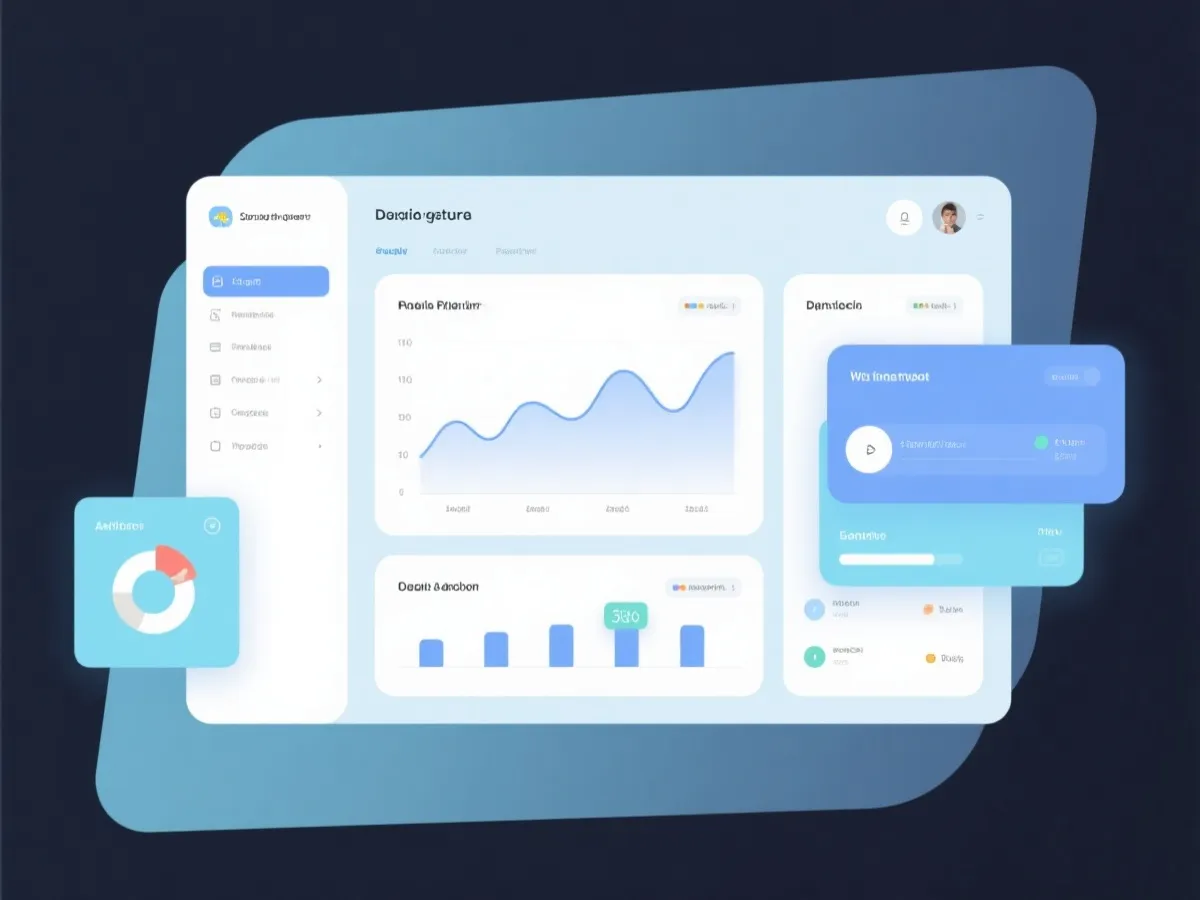大发彩票预测 数据看板示意