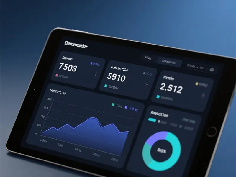 Data Dashboard Interface