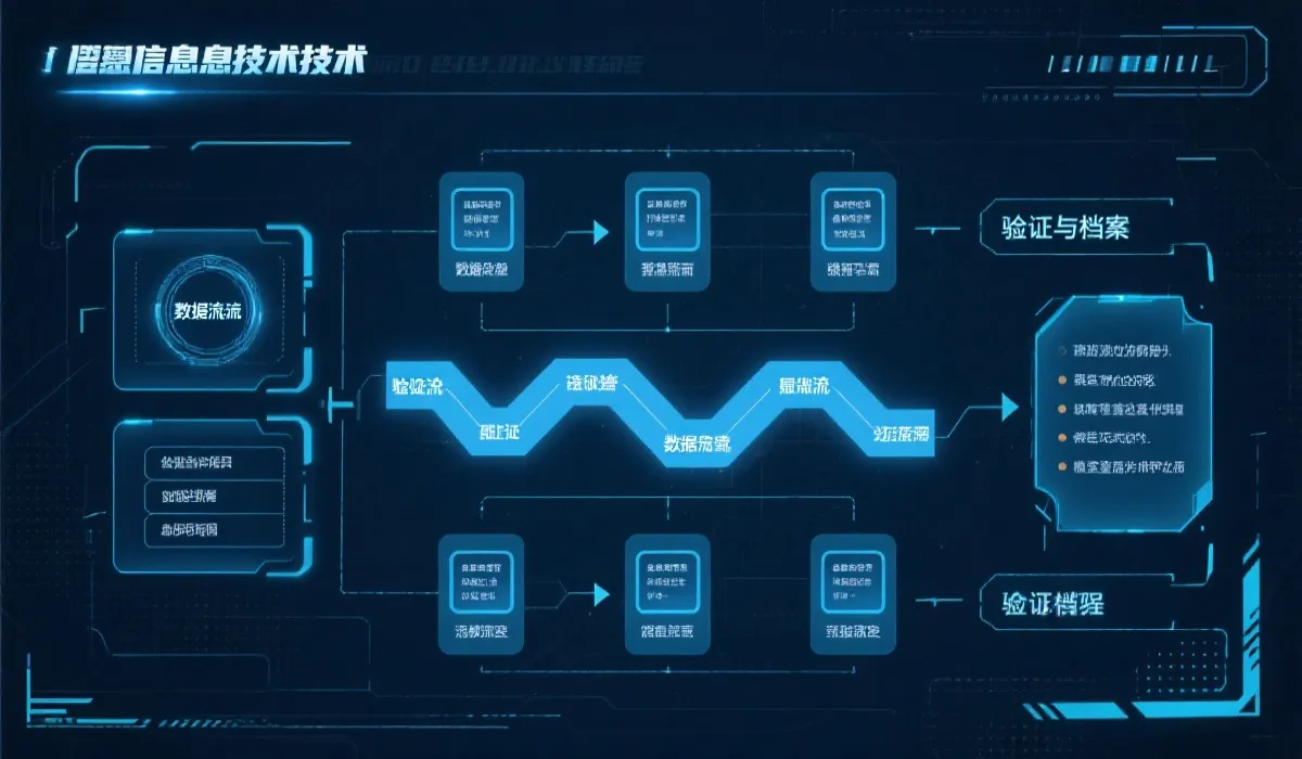 信息系统技术流程示意